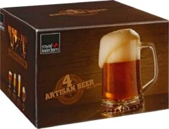 Royal Leerdam Artisan Bierpul 32 Cl - 4 Stuks -Huishoudelijk Serviesgoed 1200x915 1