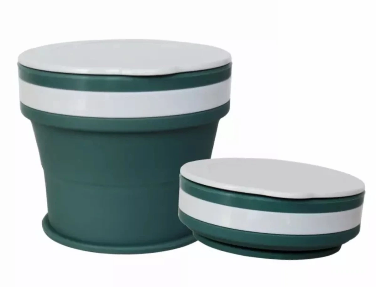 HK-Goodies - Opvouwbare Beker - Koffiebeker To Go- Herbruikbaar - Wasbaar - 170 ML - Beker To Go - Groen 1 HK-Goodies - Opvouwbare Beker - Koffiebeker To Go- Herbruikbaar - Wasbaar - 170 ML - Beker To Go - Groen