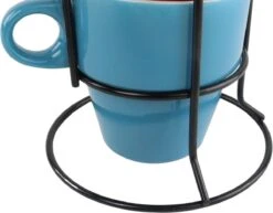 Orange85 Koffiekopjes - Met Houder - Set Van 6 - Gekleurd - 300 Ml - Keramiek -Huishoudelijk Serviesgoed 1200x936 1