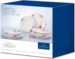 Villeroy & Boch Mariefleur Basic Dinerset 12-delig - Porselein -Huishoudelijk Serviesgoed 1200x949 1