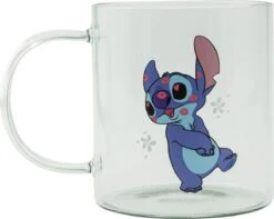 Disney - Stitch - Glazen Theemok - Transparant Met Opdruk - 330ml -Huishoudelijk Serviesgoed 1200x955 2