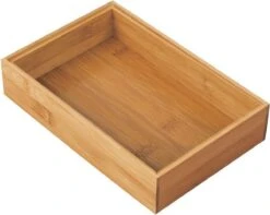 IDesign Bamboe Bakjes Voor Lade Stapelbaar D (15,5 X 30,5 X 5 Cm) - 45 - Stapelbaar & Decoratief -Huishoudelijk Serviesgoed 1200x958 1