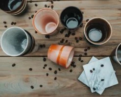 Koffiekopjes - Earth Koffiemok - 200ML En 310ML - Koffiebeker - Set Van 12 Kopjes (ook Los Verkrijgbaar) - Porselein - Hip En Trendy -Huishoudelijk Serviesgoed 1200x960 9