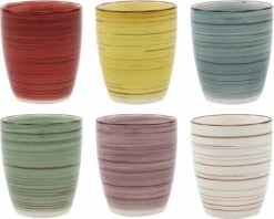 Studio Tavola Bekers Ocean Blue 160 Ml - 6 Stuks 11 Studio Tavola Bekers Ocean Blue 160 Ml - 6 Stuks -Huishoudelijk Serviesgoed 1200x964 6