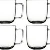 Gusta Fika - Glas - 300ml - Koffie Thee - 4 Stuks