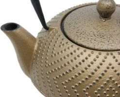 Bredemeijer - Theepot Fujian Goud 1.2L Met Filter 9 Bredemeijer - Theepot Fujian Goud 1.2L Met Filter -Huishoudelijk Serviesgoed 1200x973 4