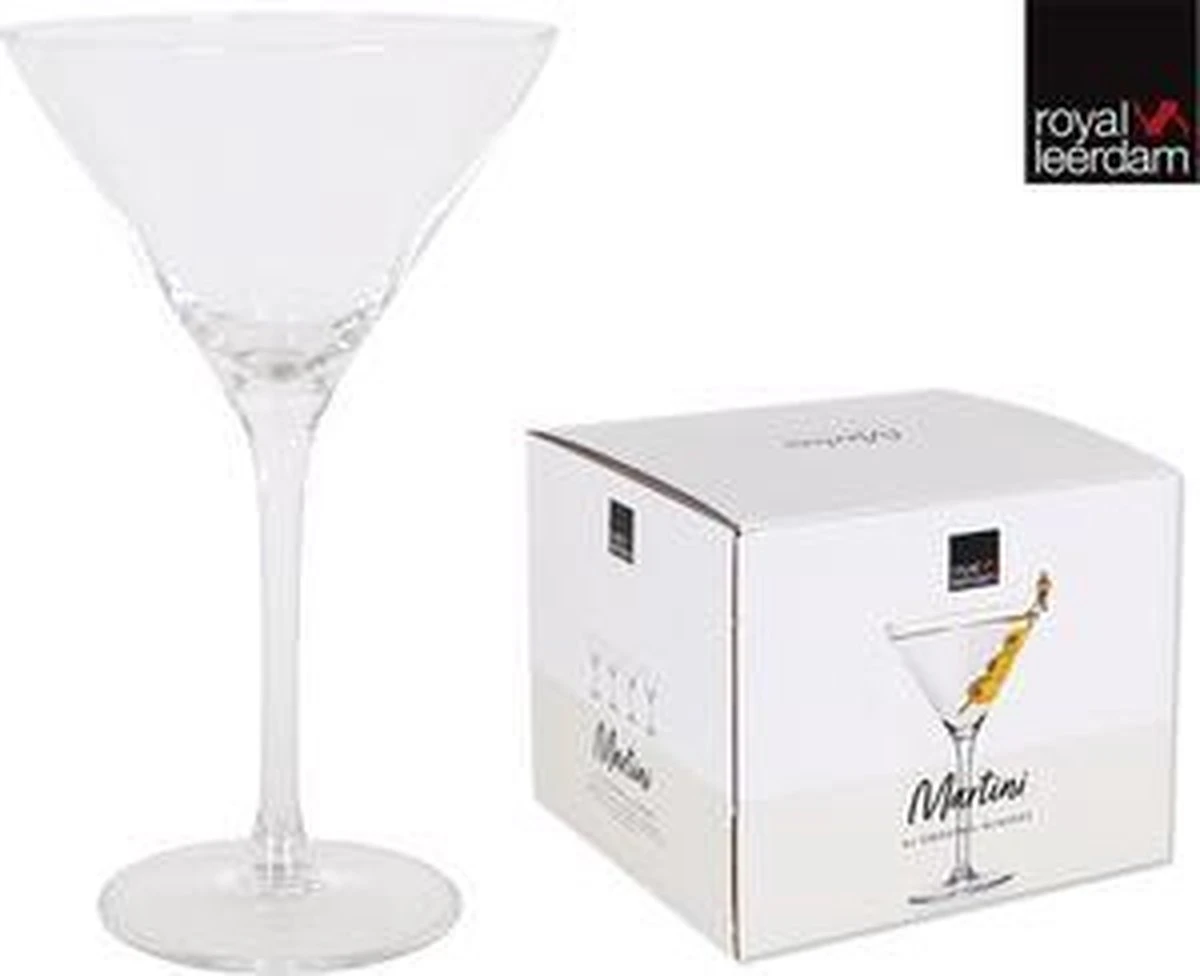 Royal Leerdam Cocktailglas - 26cl - 18cm - 4 Stuks 17 Royal Leerdam Cocktailglas - 26cl - 18cm - 4 Stuks - Afbeelding 17