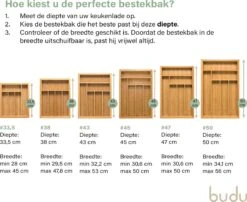 Budu Uitschuifbare Bamboe Bestekbak #47 (47 Cm Diep) - Bestekcassette Hout - Besteklade - 47 X 30,6 - 50 Cm - 6/8 Vakken 10 Budu Uitschuifbare Bamboe Bestekbak #47 (47 Cm Diep) - Bestekcassette Hout - Besteklade - 47 X 30,6 - 50 Cm - 6/8 Vakken -Huishoudelijk Serviesgoed 1200x983 1