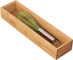 IDesign Bamboe Bakjes Voor Lade Stapelbaar D (15,5 X 30,5 X 5 Cm) - 45 - Stapelbaar & Decoratief -Huishoudelijk Serviesgoed 1200x985