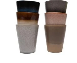 Koffiekopjes - Earth Koffiemok - 200ML En 310ML - Koffiebeker - Set Van 12 Kopjes (ook Los Verkrijgbaar) - Porselein - Hip En Trendy -Huishoudelijk Serviesgoed 1200x987 2