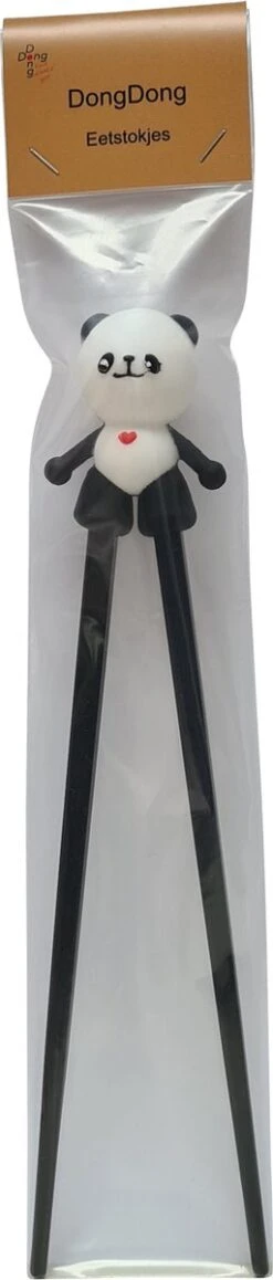 DongDong - Eetstokjes Voor Kinderen - Pandabeer Motief - 22.5 Cm - Zwart Wit 7 DongDong - Eetstokjes Voor Kinderen - Pandabeer Motief - 22.5 Cm - Zwart Wit -Huishoudelijk Serviesgoed 256x1200