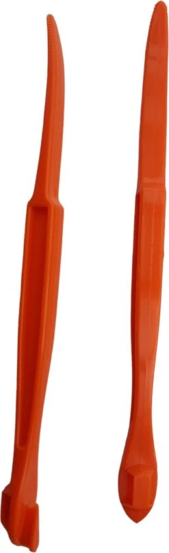 MCH Quality - Sinaasappelschiller- 2 Stuks- Kunststof- Oranje -Huishoudelijk Serviesgoed 368x1200