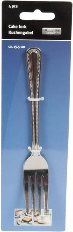 Merkloos 16x Gebaksvorkjes Van Metaal - Vorkjes Voor Gebak/taart - Gebaksvorken/Taartvorkjes -Huishoudelijk Serviesgoed 382x1200