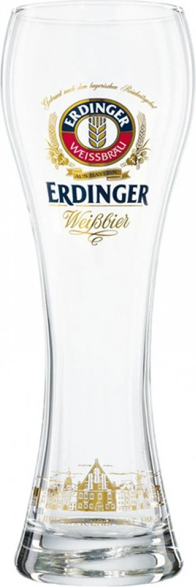 Erdinger Bierglas Weizen 500 Ml 2 Erdinger Bierglas Weizen 500 Ml - Afbeelding 2