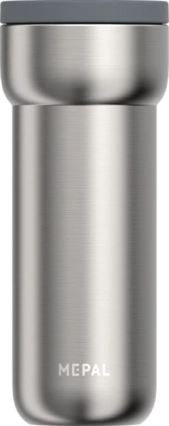 Mepal Isoleerbeker Ellipse 475 Ml – Houdt Je Drankje 6 Uur Warm En 10 Uur Koud – Natural Brushed – Koffiebeker To Go – Lekdicht – Thermosbeker -Huishoudelijk Serviesgoed 478x1200 1