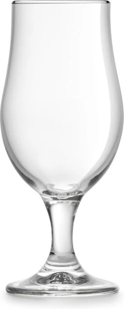 Libbey Munique Bierglas - 260 Ml / 26 Cl - Set Van 6 - Op Voet - Functioneel Design - Hoge Kwaliteit -Huishoudelijk Serviesgoed 482x1200