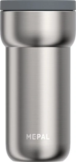 Mepal Isoleerbeker Ellipse 375 Ml – Houdt Je Drankje 4 Uur Warm En 8 Uur Koud – Natural Brushed – Koffiebeker To Go – Lekdicht – Thermosbeker -Huishoudelijk Serviesgoed 564x1200 1