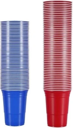Merkloos Beerpong - 50 Stuk(s) Blue Cups & Red Cups Inc. 3 Ballen - Beerpong Drankspel - Plastic Bekers 7 Merkloos Beerpong - 50 Stuk(s) Blue Cups & Red Cups Inc. 3 Ballen - Beerpong Drankspel - Plastic Bekers -Huishoudelijk Serviesgoed 682x1200