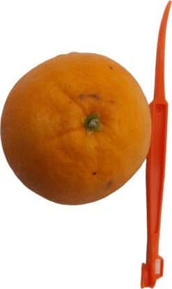 MCH Quality - Sinaasappelschiller- 2 Stuks- Kunststof- Oranje