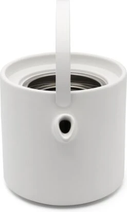 Bredemeijer - Theeset Umea Theepot 1.2L Met Theelichtwarmer - Mat Wit -Huishoudelijk Serviesgoed 718x1200 7