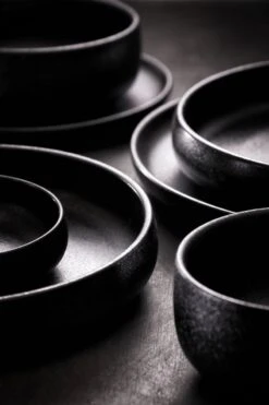 Maastricht Porselein Bord Diep Universe 21 Cm Zwart Porselein 1 Stuk(s) -Huishoudelijk Serviesgoed 800x1200 63