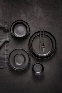 Maastricht Porselein Bord Diep Universe 21 Cm Zwart Porselein 1 Stuk(s) -Huishoudelijk Serviesgoed 800x1200 64