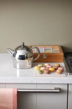 Bredemeijer - Theepot Minuet Santhee 1,4L Glanzend Dubbelwandig -Huishoudelijk Serviesgoed 800x1200 80