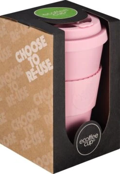 Ecoffee Cup Local Fluff PLA - Koffiebeker To Go 400 Ml - Roze Siliconen -Huishoudelijk Serviesgoed 826x1200 1