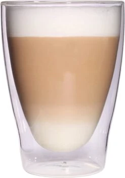 Feelino Lattechino Dubbelwandige Latte Macchiato-glazen, Set Van 2, 300 Ml XL Thermo-glazen Met Zweefeffect In Geschenkdoos -Huishoudelijk Serviesgoed 844x1200