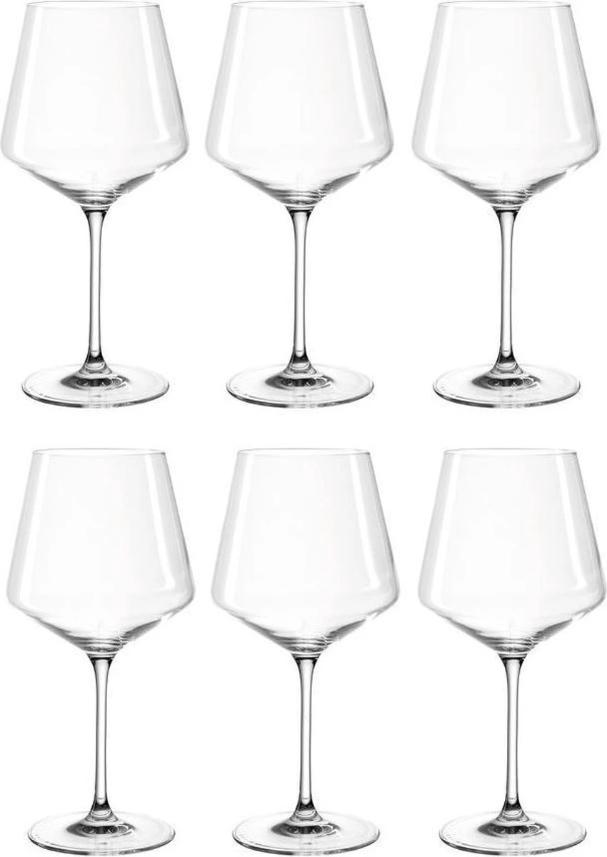 Leonardo Puccini Burgundy Wijnglas Groot - Hoogte 23 Cm - 6 Stuks 9 Leonardo Puccini Burgundy Wijnglas Groot - Hoogte 23 Cm - 6 Stuks - Afbeelding 9