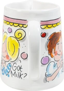Blond Amsterdam, Even Bijkletsen: Melkkannetje Got Milk -Huishoudelijk Serviesgoed 851x1200 1