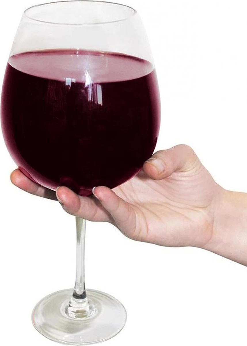 MikaMax XXL Wijnglas - Wijnglas Groot - 0.75L 7 MikaMax XXL Wijnglas - Wijnglas Groot - 0.75L - Afbeelding 7