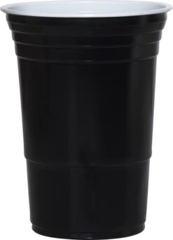 Merkloos Black Cups - 50stuk(s) - 475ml - Party Cups - Beerpong - Drankspel - Beerpong Bekers - Plastic Bekers -Huishoudelijk Serviesgoed 870x1200 3