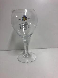 Leffe Bierglas - 33cl (Set Van 3) - Origineel Glas Van De Brouwerij - Glas Op Voet - Nieuw