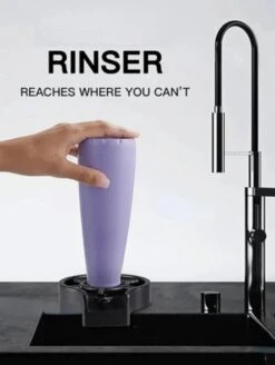 SFT Products Glazenspoeler LEEDS - Zwarte Spoelkraan Glazen - Horeca Spoelkraan - Beker Reiniger - Glazenspoeler Voor Aanrecht - Glazen Reiniger Aanrecht - Automatische Glazen Spoeler - Waterdruk Reiniger Voor Glazen - Glas Spoeler Bar -Huishoudelijk Serviesgoed 903x1200 2