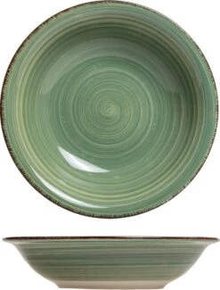 Studio Tavola Diepe Borden Summer Green ø 21 Cm - 6 Stuks -Huishoudelijk Serviesgoed 912x1200 7