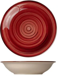 Tavola - Diepe Borden - Kleurrijk - Ø21cm - (6 Stuks) -Huishoudelijk Serviesgoed 923x1200 3