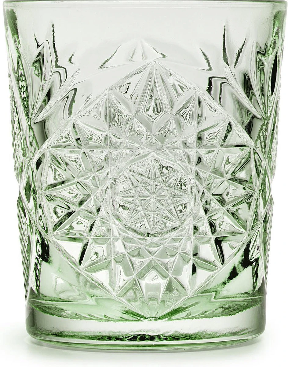 Libbey Drinkglas Hobstar Ebony Green – 355 Ml/ 35,5 Cl - 6 Stuks - Vintage Design - Vaatwasserbestendig - Hoge Kwaliteit 2 Libbey Drinkglas Hobstar Ebony Green – 355 Ml/ 35,5 Cl - 6 Stuks - Vintage Design - Vaatwasserbestendig - Hoge Kwaliteit - Afbeelding 2