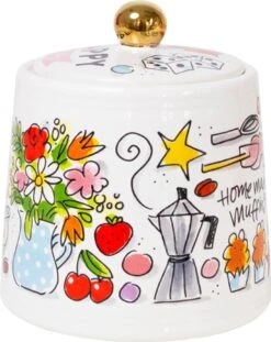 Blond Amsterdam, Happy - Suikerpot Goud -Huishoudelijk Serviesgoed 954x1200 4