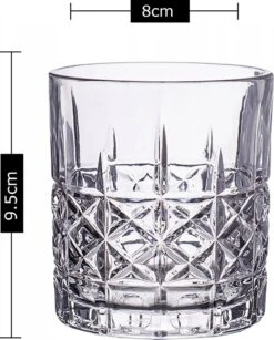Luxe Drinkglazen - Whiskey Glazen - Cocktail Glazen - Cocktailglazen - Waterglazen - 330ML - 6 Stuks -Huishoudelijk Serviesgoed 964x1200 2