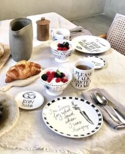 Blond Amsterdam - X Noir - Bord - I Licked - Ø 22 Cm 7 Blond Amsterdam - X Noir - Bord - I Licked - Ø 22 Cm -Huishoudelijk Serviesgoed 972x1200 7