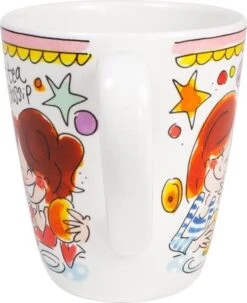 Blond Amsterdam Even Bijkletsen Mok 350 Ml - Roze Rand 8 Blond Amsterdam Even Bijkletsen Mok 350 Ml - Roze Rand -Huishoudelijk Serviesgoed 979x1200 1