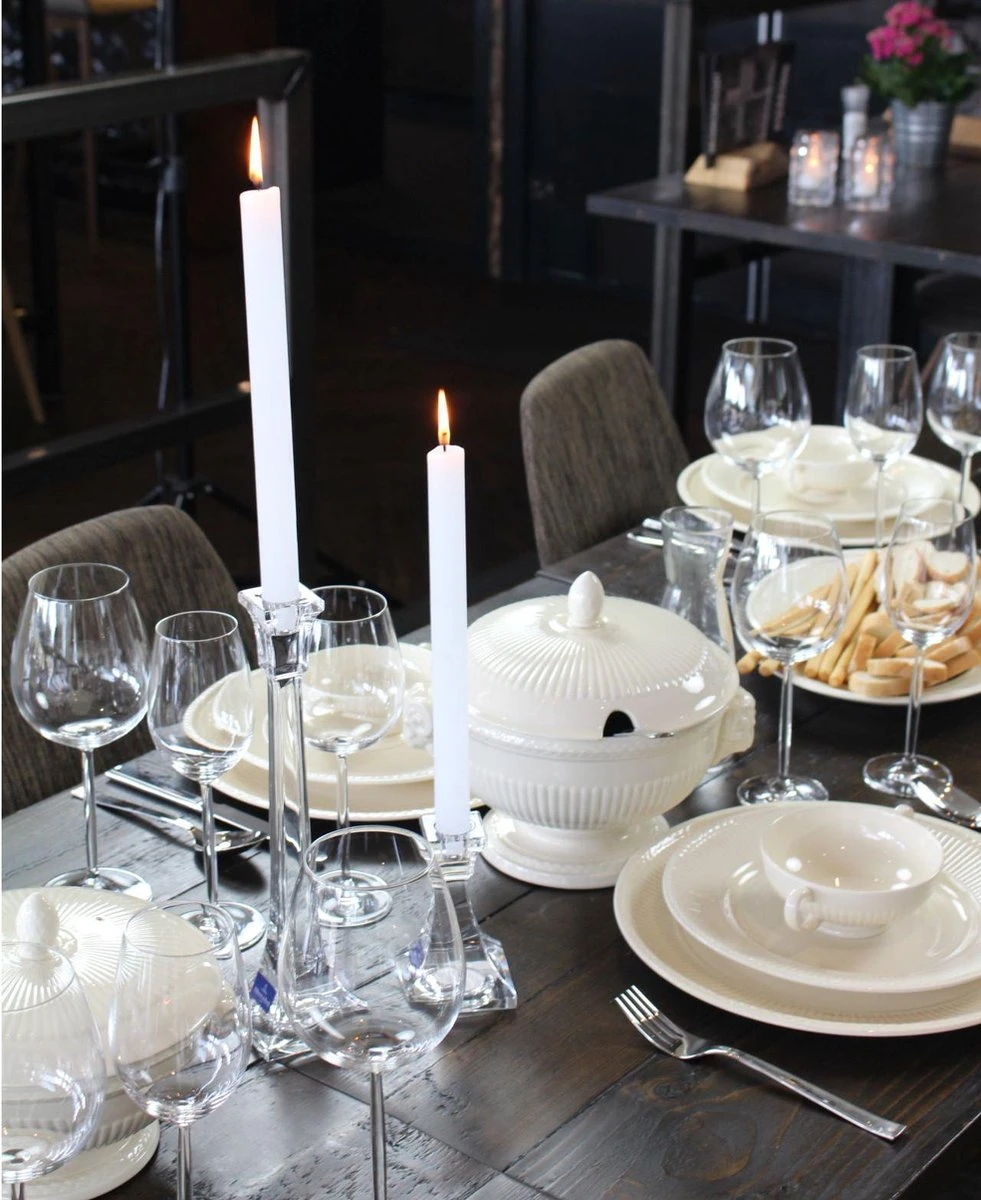 Wedgwood Edme Dinerbord - Ø26 Cm - Wit 9 Wedgwood Edme Dinerbord - Ø26 Cm - Wit - Afbeelding 9