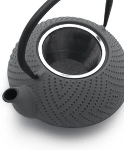 Bredemeijer Theepot Fujian 1.2L Met Filter Warm Grijs -Huishoudelijk Serviesgoed 996x1200 5