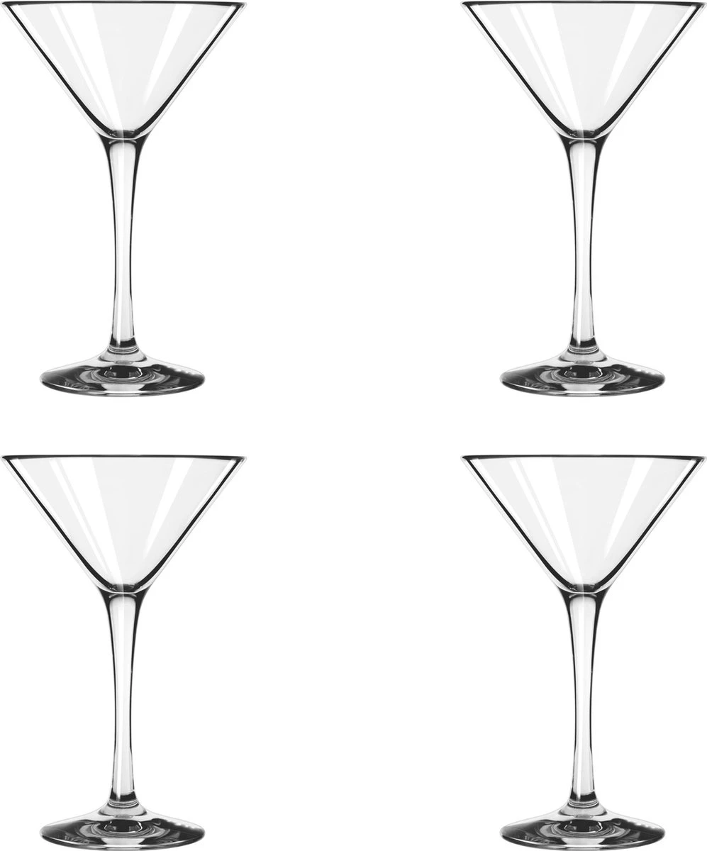 Royal Leerdam Cocktailglas - 26cl - 18cm - 4 Stuks 11 Royal Leerdam Cocktailglas - 26cl - 18cm - 4 Stuks - Afbeelding 11