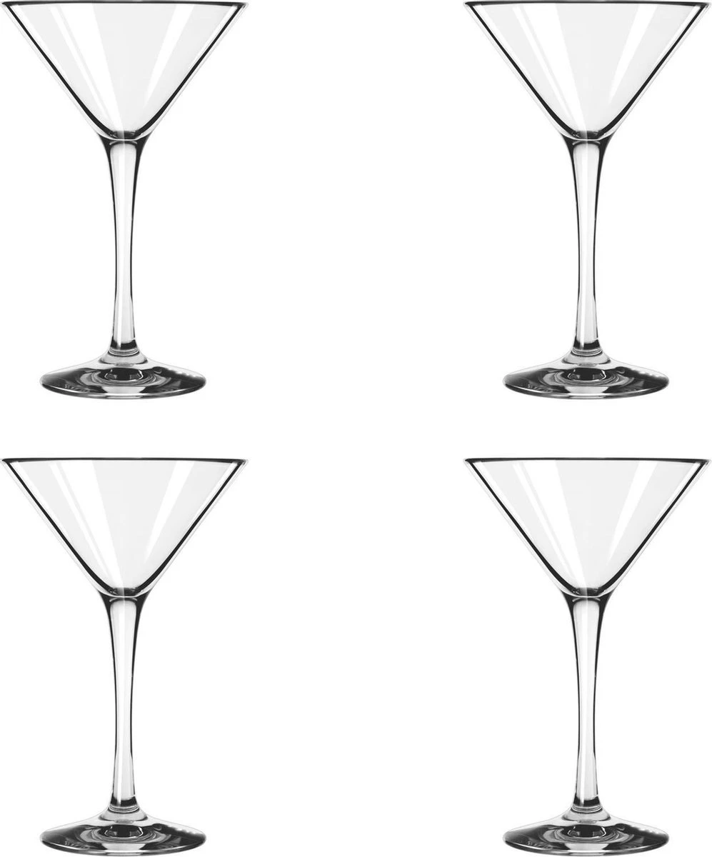 Royal Leerdam Cocktailglas - 26cl - 18cm - 4 Stuks 1 Royal Leerdam Cocktailglas - 26cl - 18cm - 4 Stuks